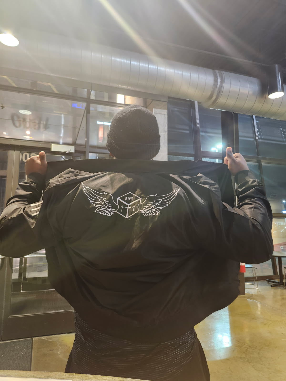 Exclusive B.✝️.L bomber jacket